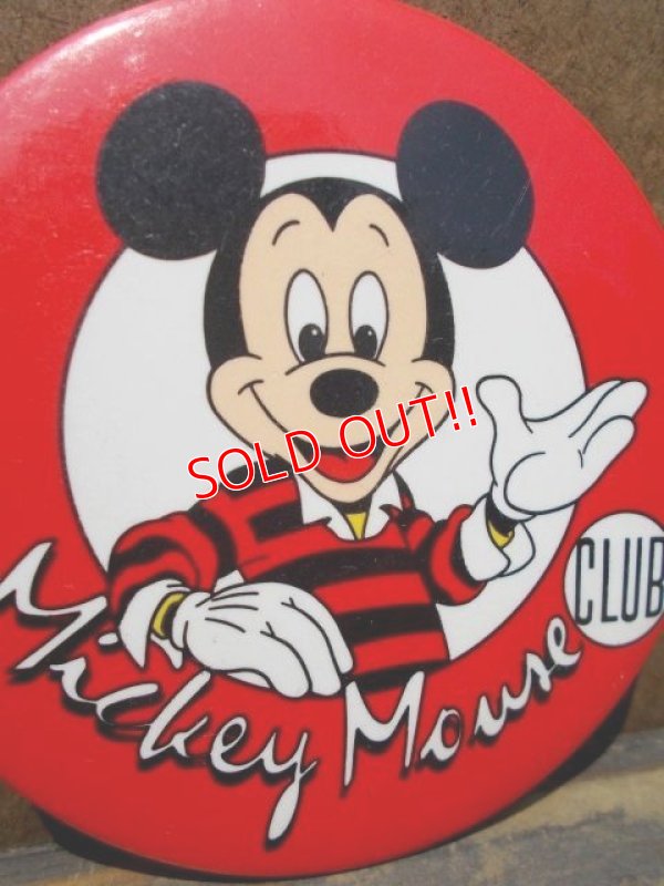 画像2: pb-100626-08 Mickey Mouse Club / 80's Pinback