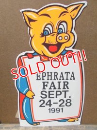 dp-130512-10 1991 Ephrata Fair Pig Poster