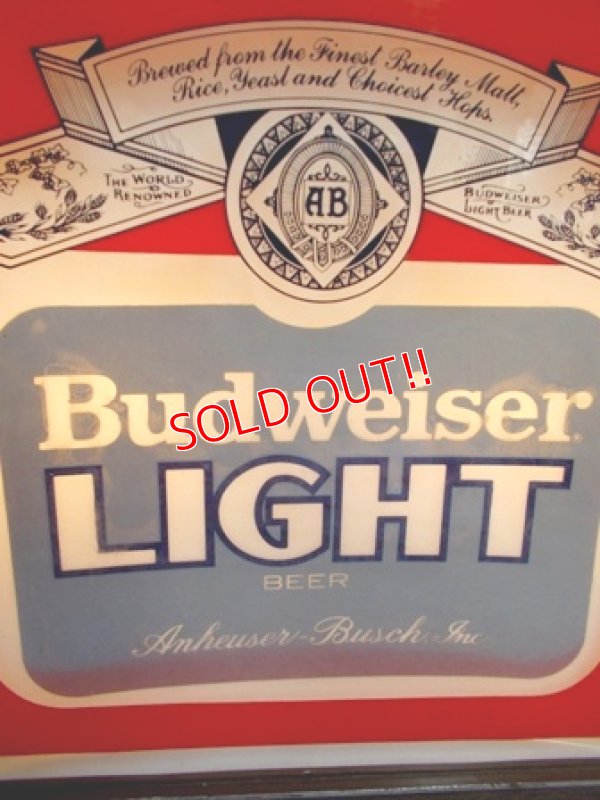 画像2: dp-121008-05 Budweiser / 1982 Light sign