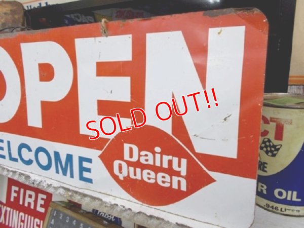 画像3: dp-121009-05 Dairy Queen / 1962 W-side metal sign