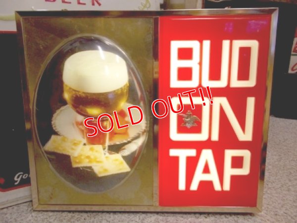 画像2: dp-121216-01 Budweiser / BUD ON TAP Light sign