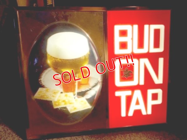 画像1: dp-121216-01 Budweiser / BUD ON TAP Light sign