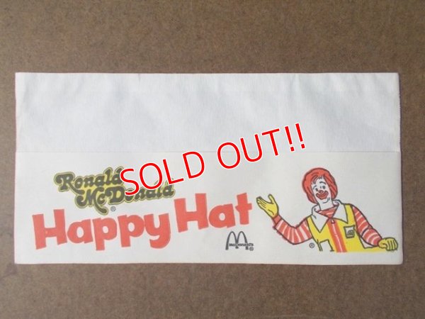 画像1: ct-130625-20 McDonald's / Ronald McDonald Happy Hat