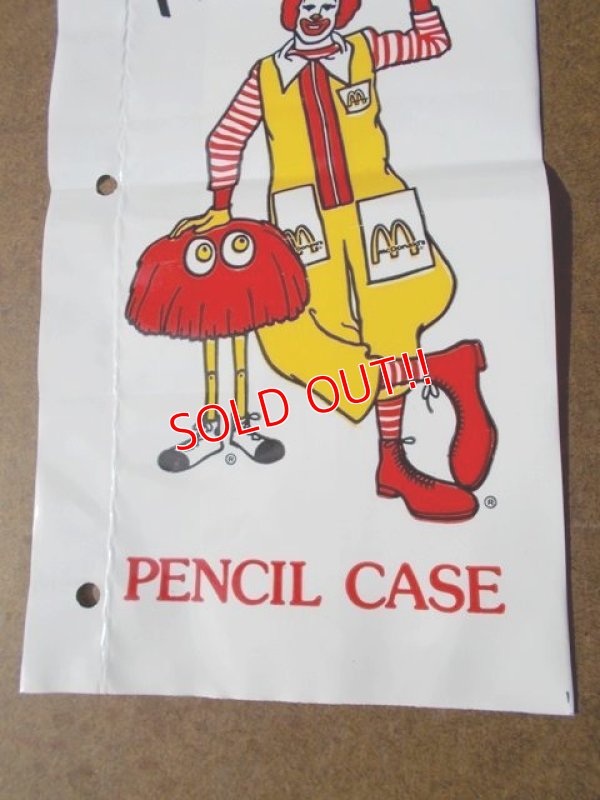 画像3: ct-130625-21 McDonald's / Ronald McDonald Vinyl Pencil Case