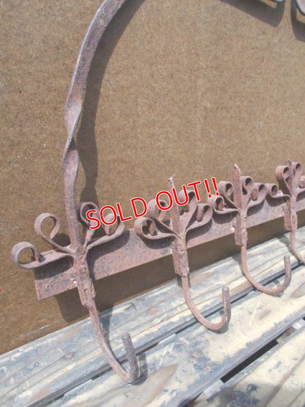 画像2: dp-120914-09 Vintage Iron Hanger Hook