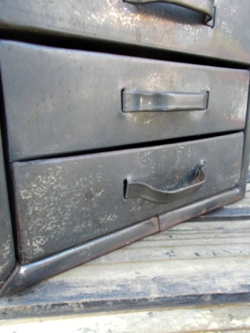 他の写真1: dp-130511-01 Vintage Mini Metal Cabinet