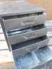 画像2: dp-130511-01 Vintage Mini Metal Cabinet (2)