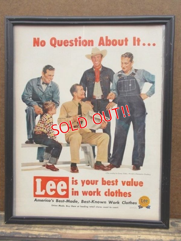 画像1: dp-130703-17 Lee Riders / 50's AD