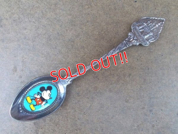 画像1: ct-130703-04 Mickey Mouse / 1982 Disneyland Tea Spoon