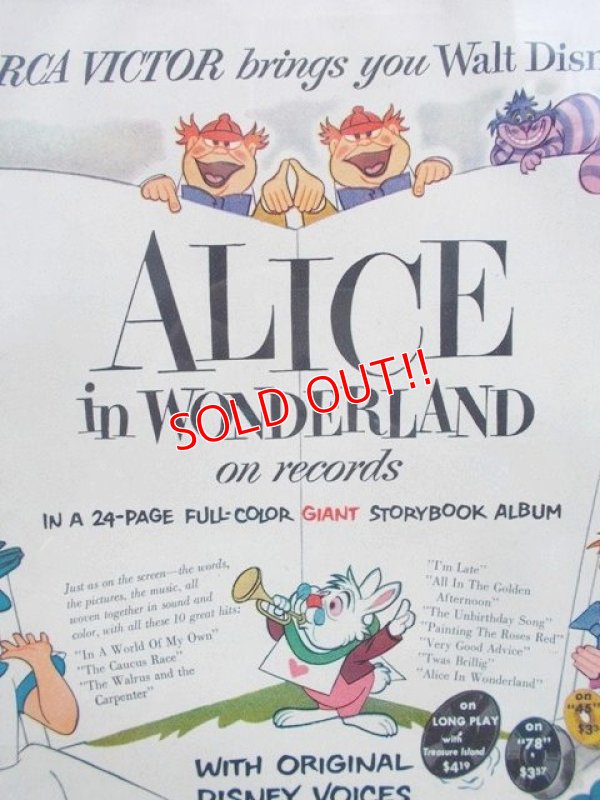 画像3: ct-130703-09 Alice in Wonderland / 60's AD
