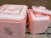 画像4: kt-130703-01 Cols Plastic / 60's Pink Canister set (4)