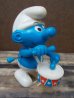 画像2: ct-130702-35 Smurf / Galoob 80's Walking Smurf  "Drums" (2)