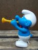 画像3: ct-130702-39 Smurf / Galoob 80's Walking Smurf  "Trumpet" (3)