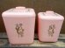 画像3: kt-130703-01 Cols Plastic / 60's Pink Canister set (3)