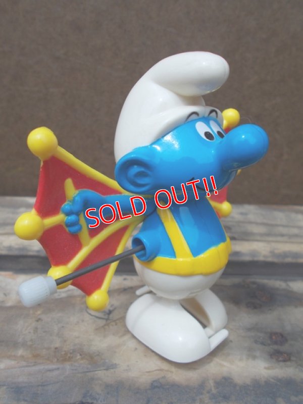 画像2: ct-130702-36 Smurf / Galoob 80's Walking Smurf  "Flying Smurf"