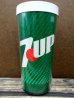 画像1: dp-130702-01 7up / Thermo-serv 80's Plastic cup (1)