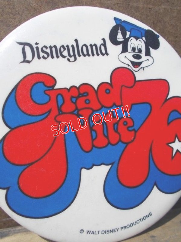 画像2: pb-707-02 Disneyland / 1976 Grad Nite Pinback