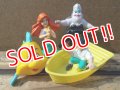 ct-130709-02 Little Mermaid / Mcdonald's 1989 Happy meal set