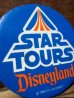 画像2: pb-707-01 Disneyland  / STAR TOURS 80's Pinback (2)