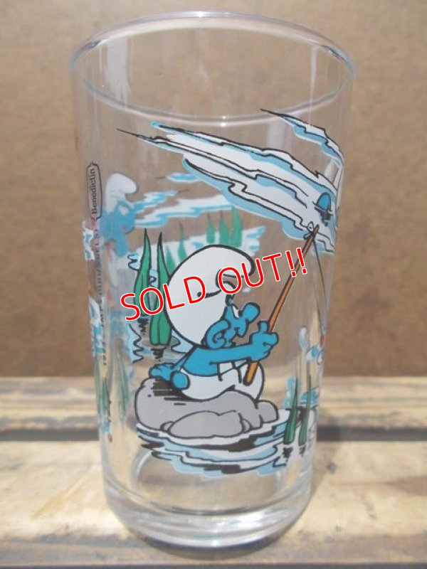 画像4: gs-130716-06 Smurf / IMP Benedictin 1993 glass