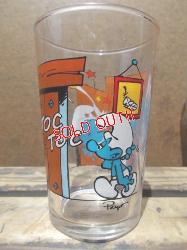 画像3: gs-130716-08 Smurf / IMP Benedictin 1994 glass