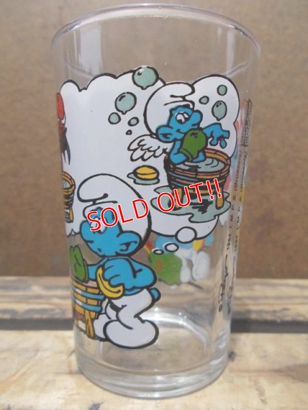 画像1: gs-130716-09 Smurf / IMP Benedictin 1994 glass