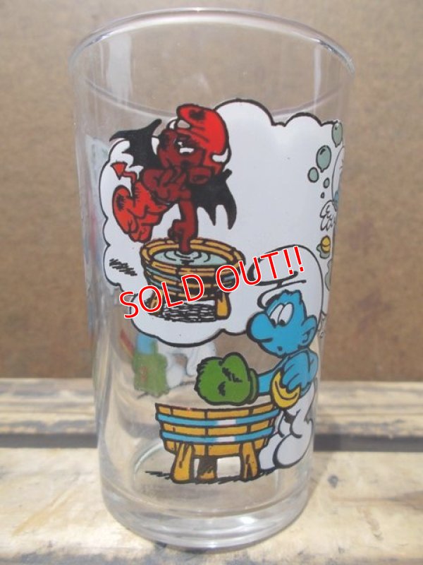 画像2: gs-130716-09 Smurf / IMP Benedictin 1994 glass