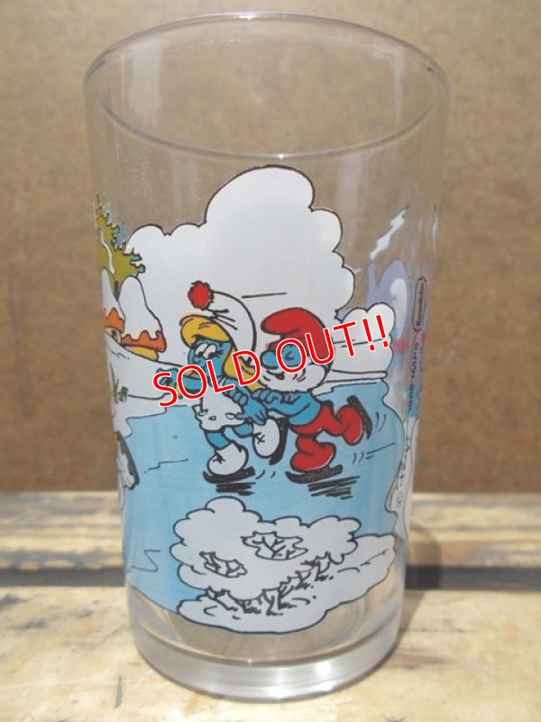 画像1: gs-130716-05 Smurf / IMP Benedictin 1986 glass