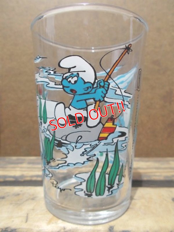 画像1: gs-130716-06 Smurf / IMP Benedictin 1993 glass