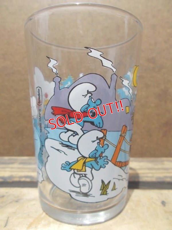 画像4: gs-130716-05 Smurf / IMP Benedictin 1986 glass