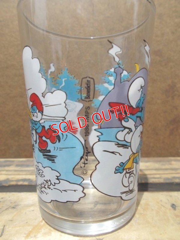 画像5: gs-130716-05 Smurf / IMP Benedictin 1986 glass