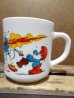 画像1: gs-130716-10 Smurf / 1983 Milk glass mug (France) (1)