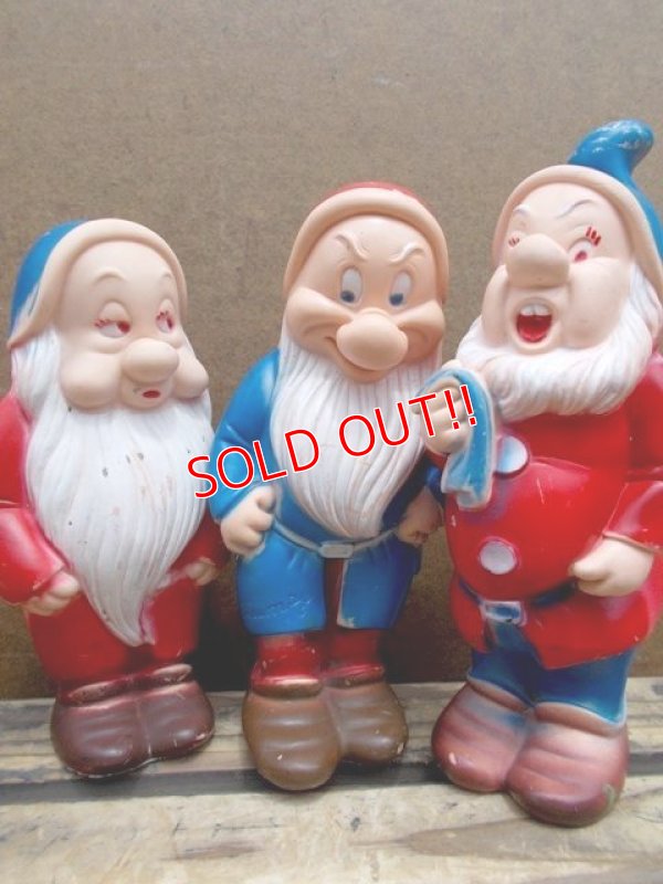 画像4: ct-130716-01 Seven Dwarfs / 60's Rubber doll set