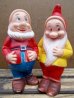 画像3: ct-130716-01 Seven Dwarfs / 60's Rubber doll set (3)