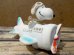 画像2: ct-130716-43 Snoopy / 70's-80's Air Plane Vinyl Squeak Toy (2)