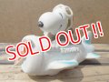 ct-130716-43 Snoopy / 70's-80's Air Plane Vinyl Squeak Toy