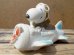 画像1: ct-130716-43 Snoopy / 70's-80's Air Plane Vinyl Squeak Toy (1)