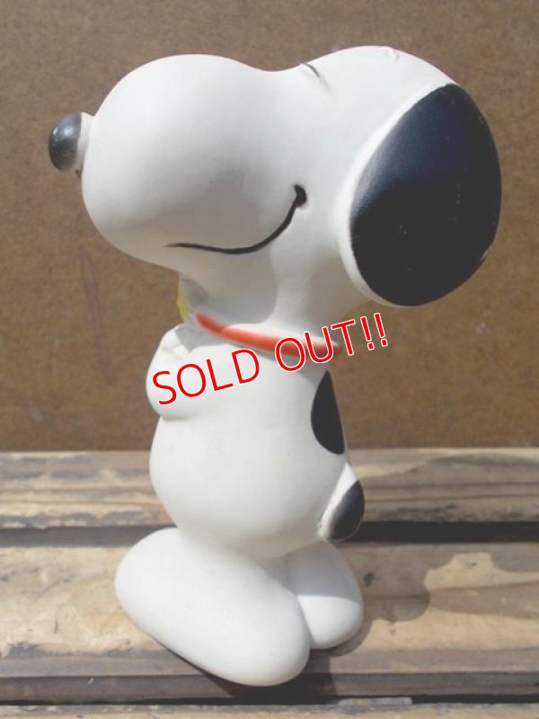 画像2: ct-130716-47 Snoopy & Woodstock / 80's Vinyl Squeak Toy