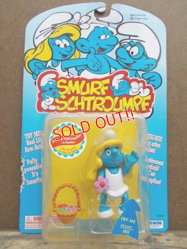 画像1: ct-130702-25 Smurf / 90's Action figure "Smurfette"