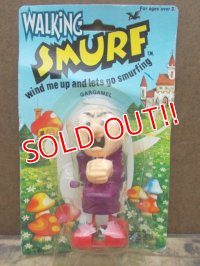 ct-130702-32 Smurf / Galoob 80's Walking Smurf "Gargamel" (MIC)