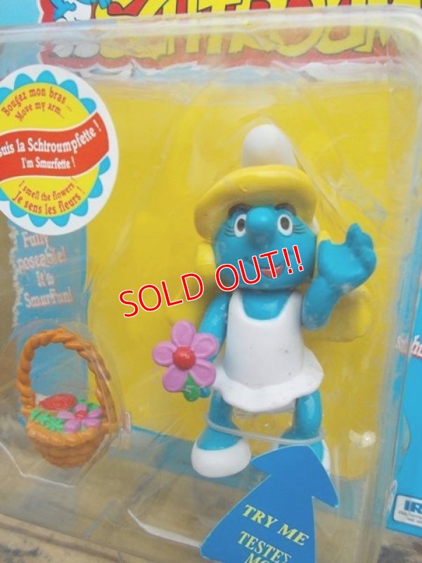 画像2: ct-130702-25 Smurf / 90's Action figure "Smurfette"