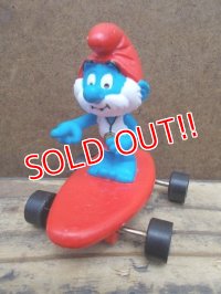 ct-130305-49 Papa Smurf / 90's Hardee's Meal Toy
