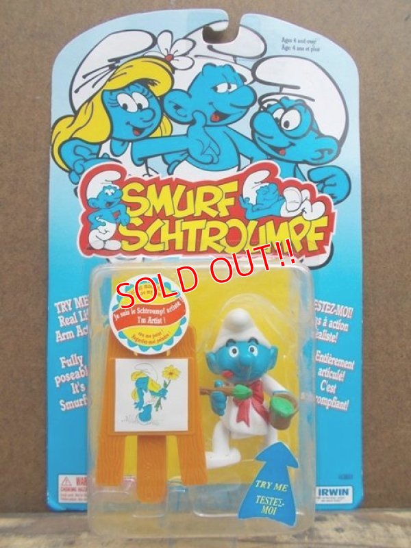 画像1: ct-130702-23 Smurf / 90's Action figure "Painter Smurf"