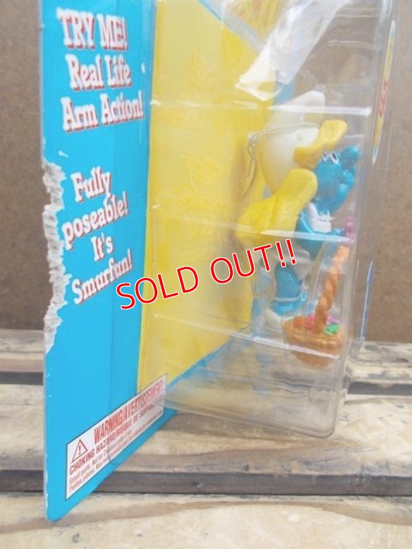 画像4: ct-130702-25 Smurf / 90's Action figure "Smurfette"