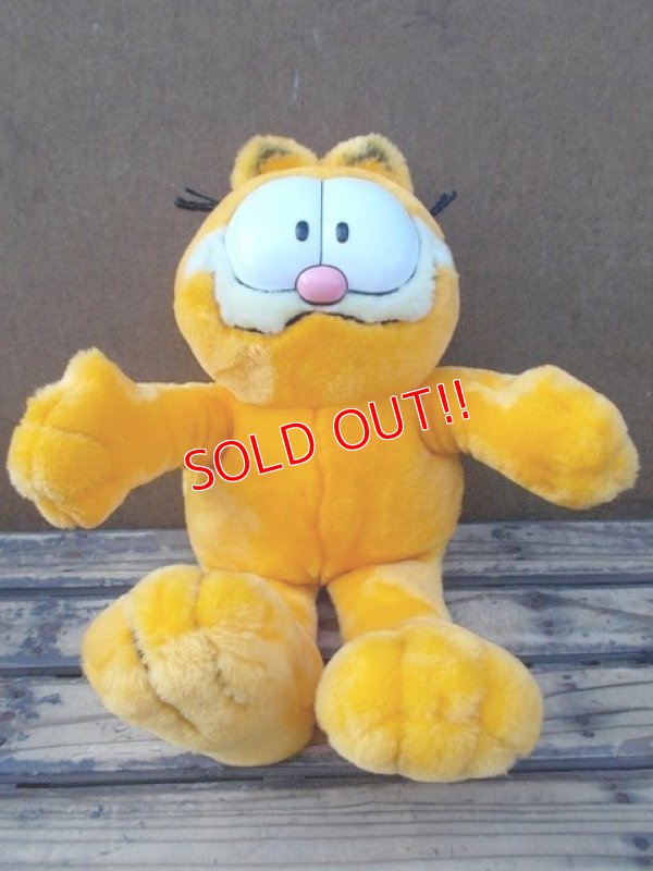 画像1: ct-130319-68 Garfield / 24K Polar Puff 80's Plush doll