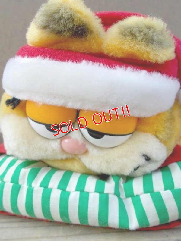 画像2: ct-130319-69 Garfield / DAKIN 80's Plush doll "Sleeping"