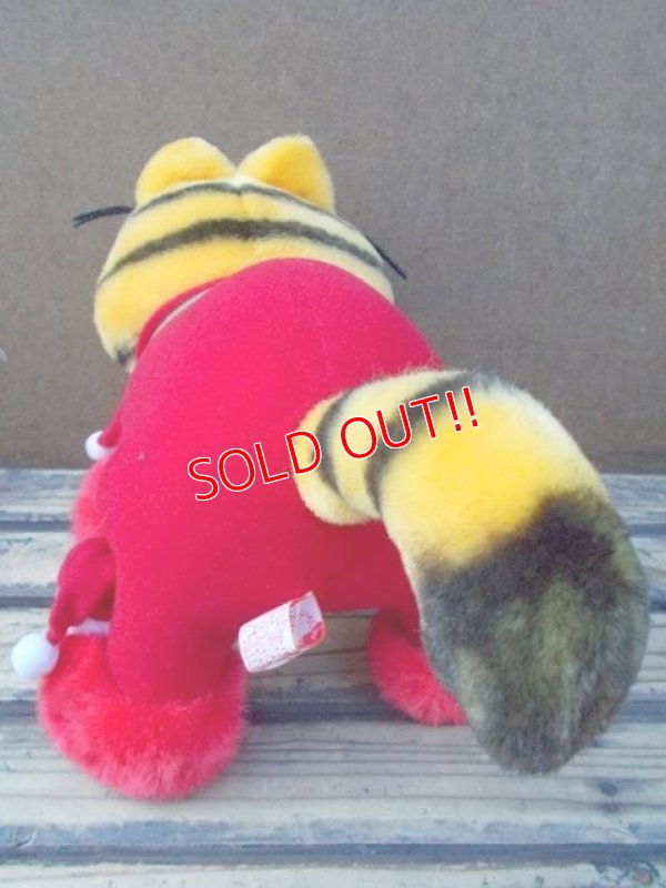 画像4: ct-120209-33 Garfield / DAKIN 80's Plush doll "Santa sox"