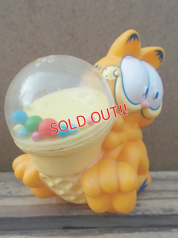 画像2: ct-120209-25 Garfiled / 80's Vinyl figure "Ice Cream"