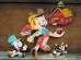 画像1: ct-130723-23 Pinocchio / DOLLY TOY PIN-UP Wall Decorations (1)