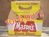 dp-110803-17 Mason's Root Beer / 60's Paper Bottle Carrier